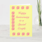 Carte Salutations commémoratives (Devant)