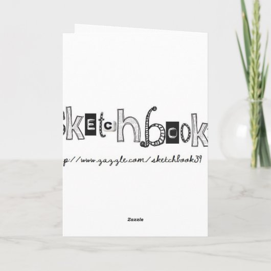 Carte salutations d'adoption (Dos)