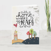 Carte salutations d'adoption (Devant)