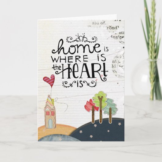 Carte salutations d'adoption (Devant)