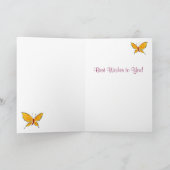 Carte Salutations d'anniversaire (Intérieur)