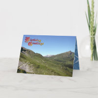 Salutations d'anniversaire - grand endroit pour la