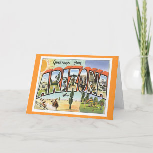 Carte Salutations d'Arizona