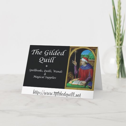 Carte Salutations d'automne ! (Dos)