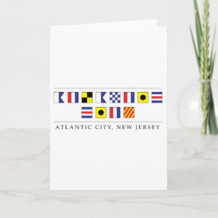 Carte Salutations de Atlantic City