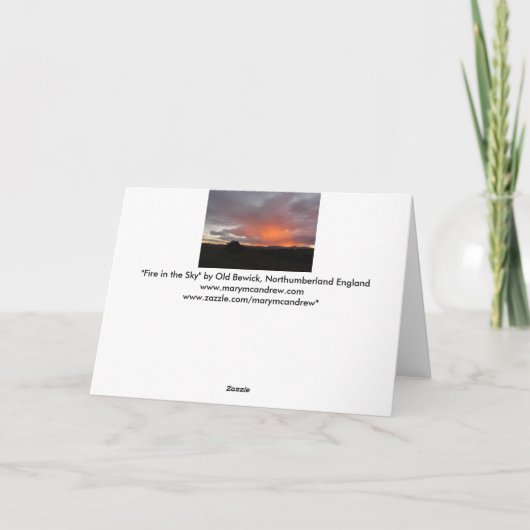 Carte "Salutations de Beltane " (Dos)