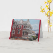 Carte Salutations de Cape May (Fleur jaune)