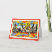 Carte Salutations de Chicago, Illinois (Devant)