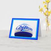 Carte Salutations de Chilton Wisconsin ! (Fleur jaune)