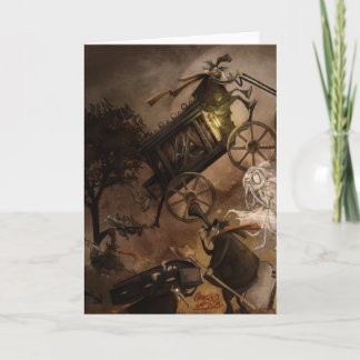 Carte Salutations de cimetière