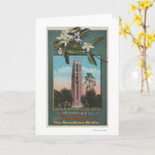 Carte Salutations de Floride & Photo du chant (Fleur jaune)