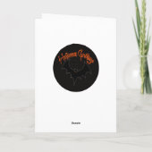 Carte Salutations de Halloween (Dos)