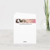 Carte Salutations de jour pluvieux (Dos)