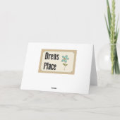 Carte Salutations de joyeux anniversaire de filles (Dos)