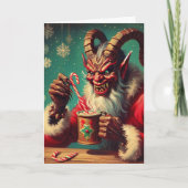 Carte Salutations de Krampus (Devant)