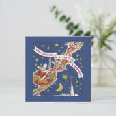 Carte Salutations de Noël (Debout devant)