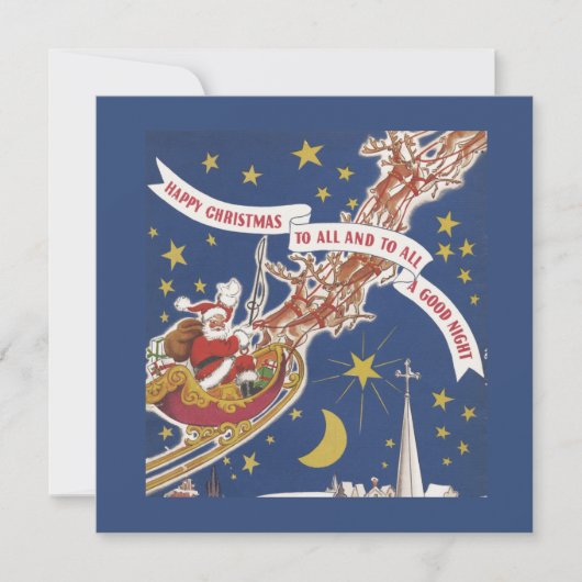 Carte Salutations de Noël (Devant)