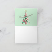 Carte Salutations de Noël personnalisé (Intérieur)