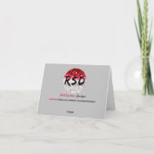 Carte Salutations de Notre Dame (Dos)