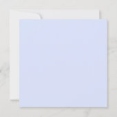 Carte Salutations de Pâques Lavender (Dos)