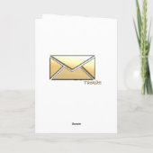 Carte Salutations de pays (Dos)