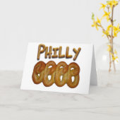 Carte Salutations de Philly (Fleur jaune)