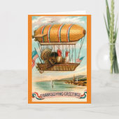 Carte Salutations de Thanksgiving (Devant)