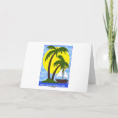 Carte Salutations depuis le Paradis (Dos)