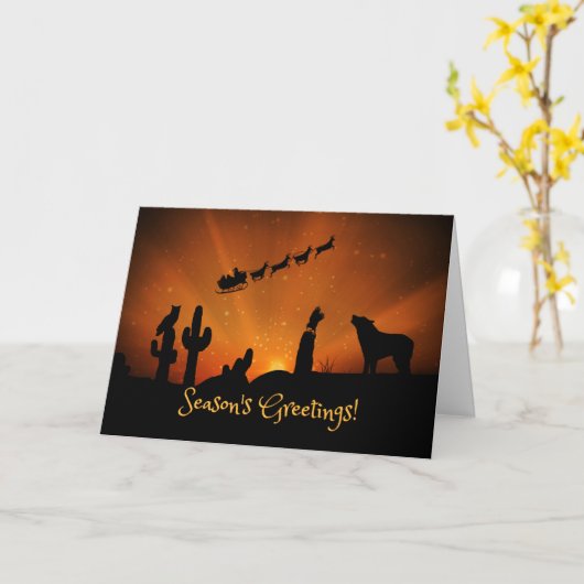 Carte Salutations des saisons du Sud-Ouest (Fleur jaune)