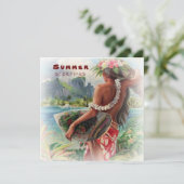 Carte Salutations d'été (Debout devant)