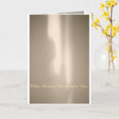 Carte SALUTATIONS D'EXOBIA : Quand les ombres vous (Fleur jaune)