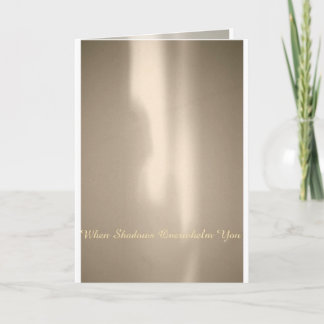 Carte SALUTATIONS D'EXOBIA : Quand les ombres vous