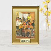 Carte Salutations d'Halloween (Fleur jaune)