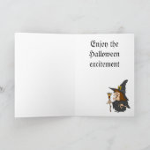 Carte Salutations d'Halloween (Intérieur)