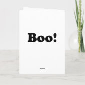 Carte Salutations d'Halloween ! Enfants mignons avec car (Dos)