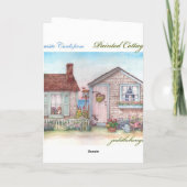 Carte Salutations d'illustration de Purrfect du jour de (Dos)