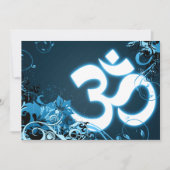 Carte salutations diwali : hi-fi om (Devant)