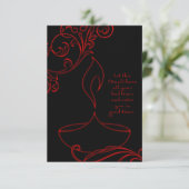 Carte salutations diwali (lumière élégante) (Debout devant)