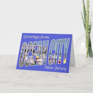 Carte Salutations d'Ocean City
