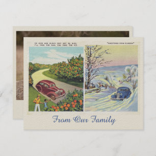 Carte Salutations Drôle De Floride Photocard