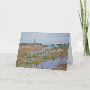Carte Salutations du Cap Hatteras OBX