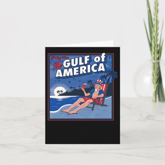 Carte Salutations Du Golfe Des Etats-Unis (Devant)