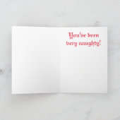 Carte Salutations du Krampus ! (Intérieur)