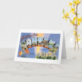 Carte Salutations du Montana ! (Fleur jaune)