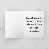 Carte Salutations du Pôle Nord 🎄✉️ (Intérieur)