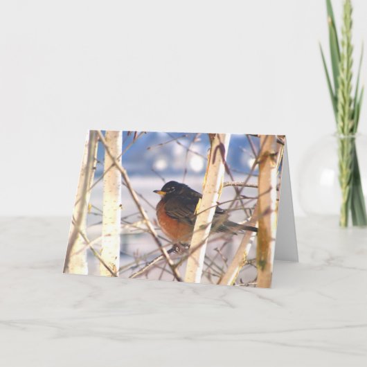 Carte Salutations du printemps (Devant)