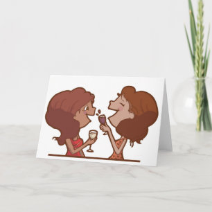 Carte Salutations - Filles