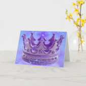 Carte Salutations Que Dieu Vous Couronne (Fleur jaune)