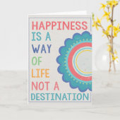 Carte Salutations quotidiennes (Fleur jaune)