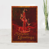 Carte Salutations solstice (Devant)